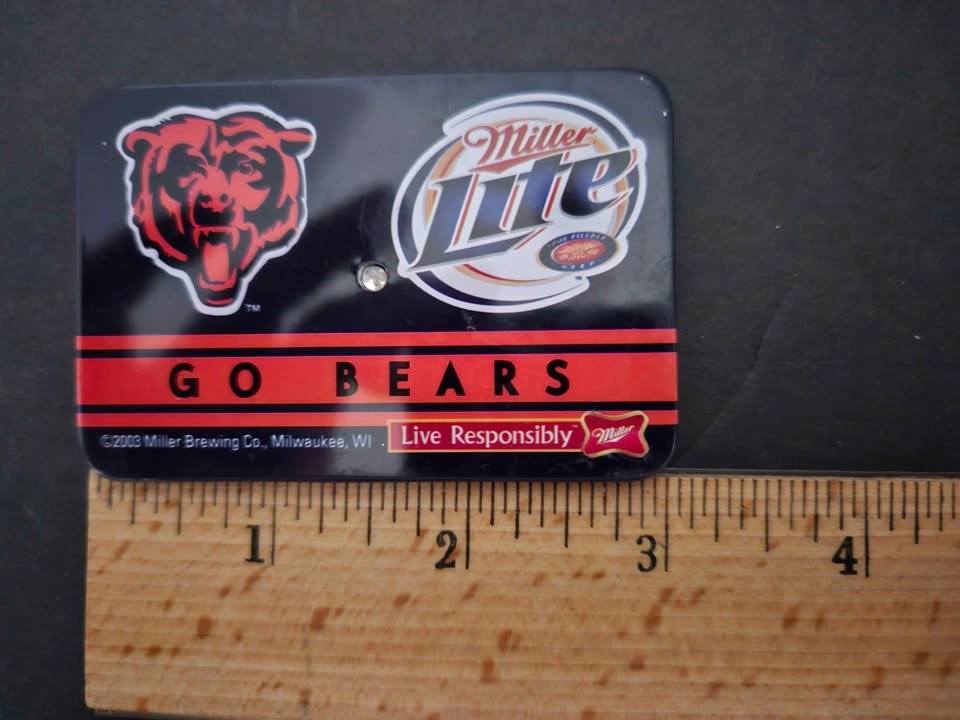 Light Up Chicago Bears Pin - Needs Batteries - photo 2