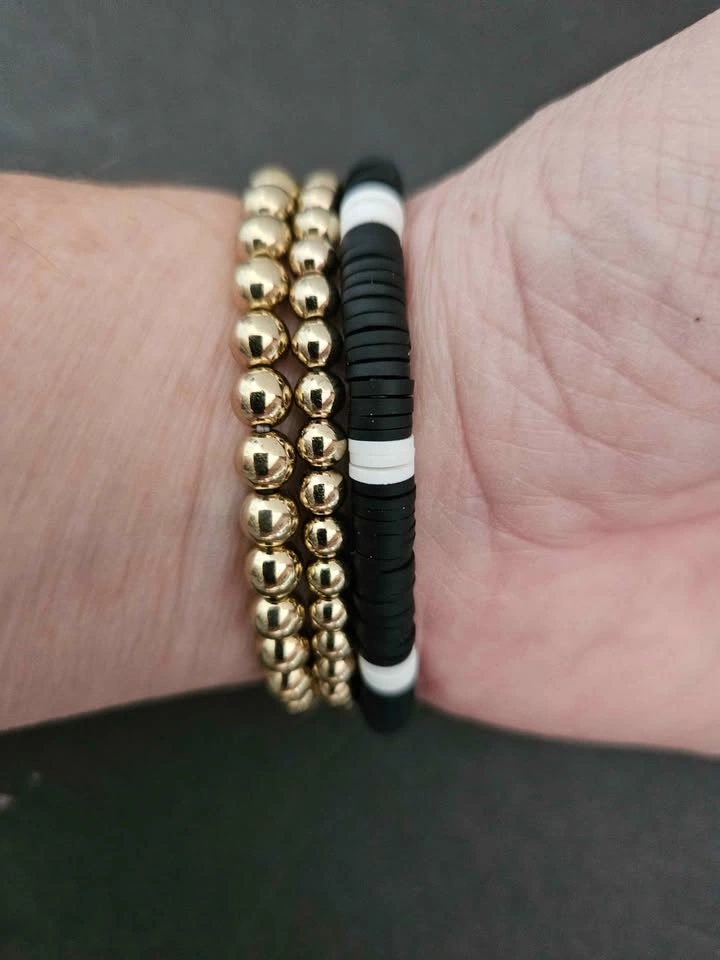 New Acrylic 3pcs Soccer Bracelet ⚽️ - photo 2