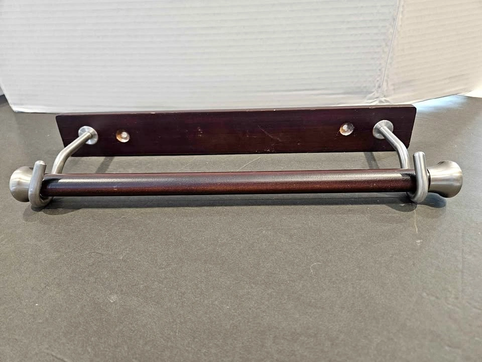 Wooden Paper Towel Holder