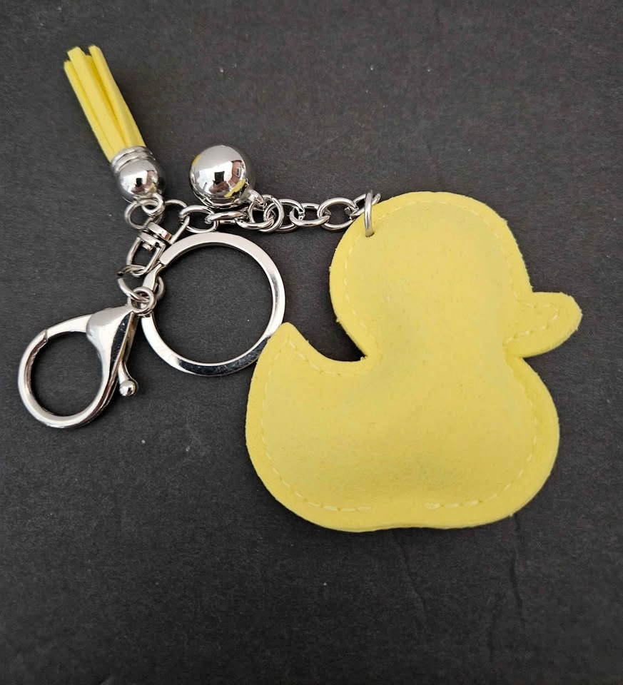 New Sequin Yellow Duckie Keychain - photo 2