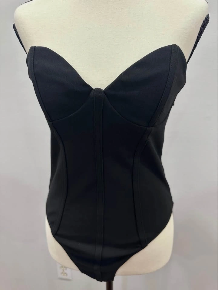 NWT Princess Polly Size 8 Strapless Black Bustier Marishka Bodys - photo 4