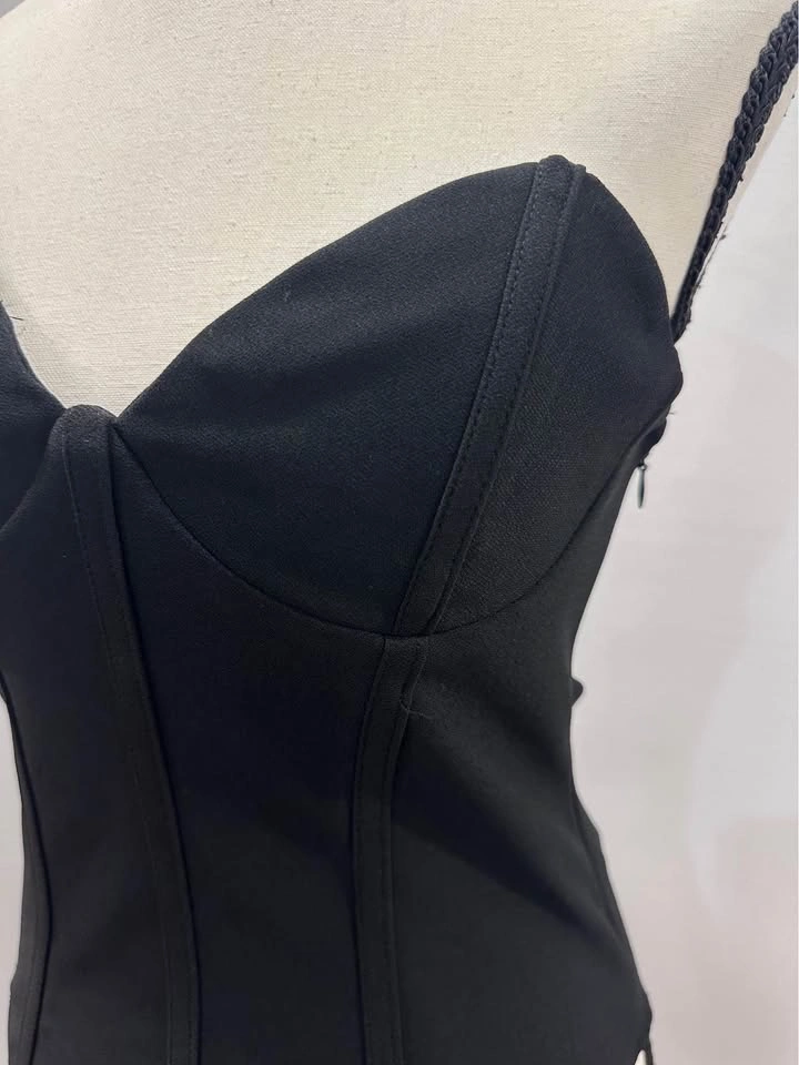 NWT Princess Polly Size 8 Strapless Black Bustier Marishka Bodys - photo 5