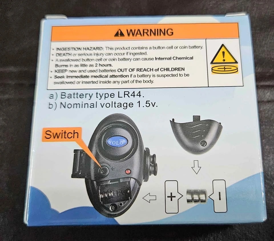 New Fish Bite Alarm with Light and Sound (batteries included) - photo 2