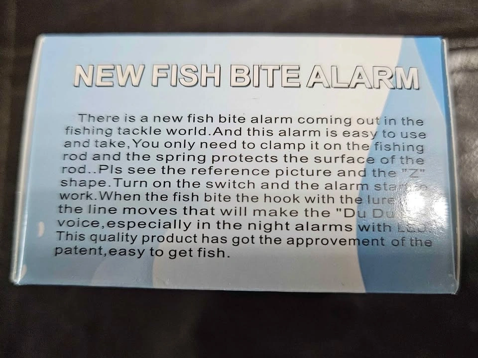 New Fish Bite Alarm with Light and Sound (batteries included) - photo 4