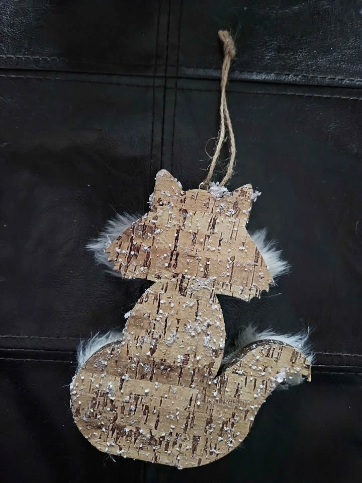 New 4Pcs Fox Christmas Ornaments - photo 3