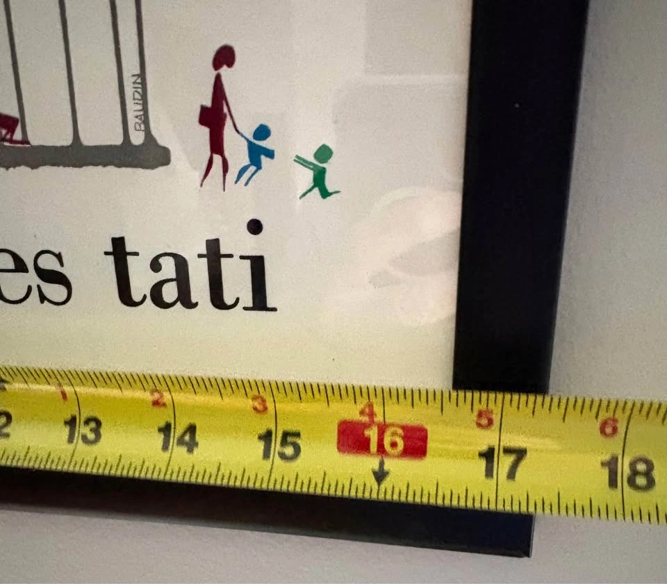 1967 Jacques Tati PLAYTIME Movie Poster - photo 2