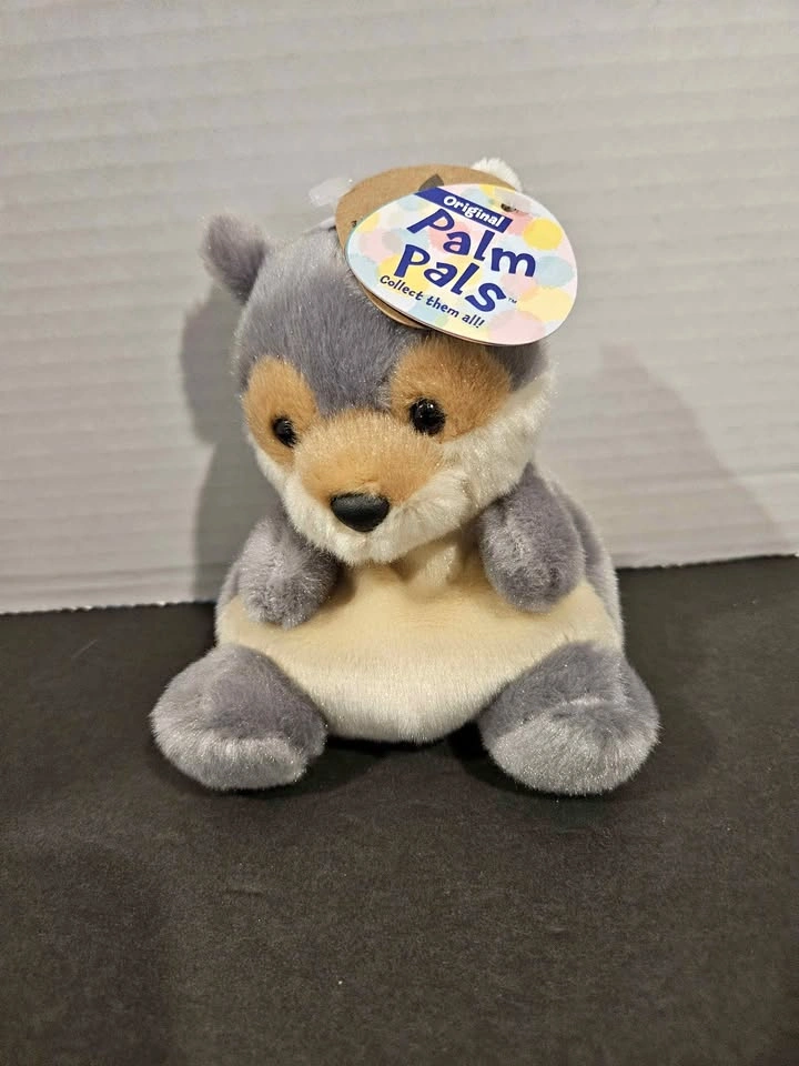 New Palm Pals Lucian the Plush Wolf by Aurora