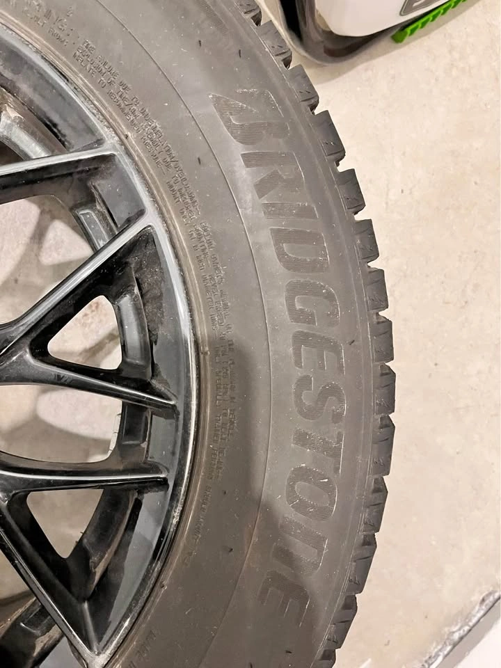 Bridgestone Blizzak Winter Tires and Alloy Wheels - photo 4