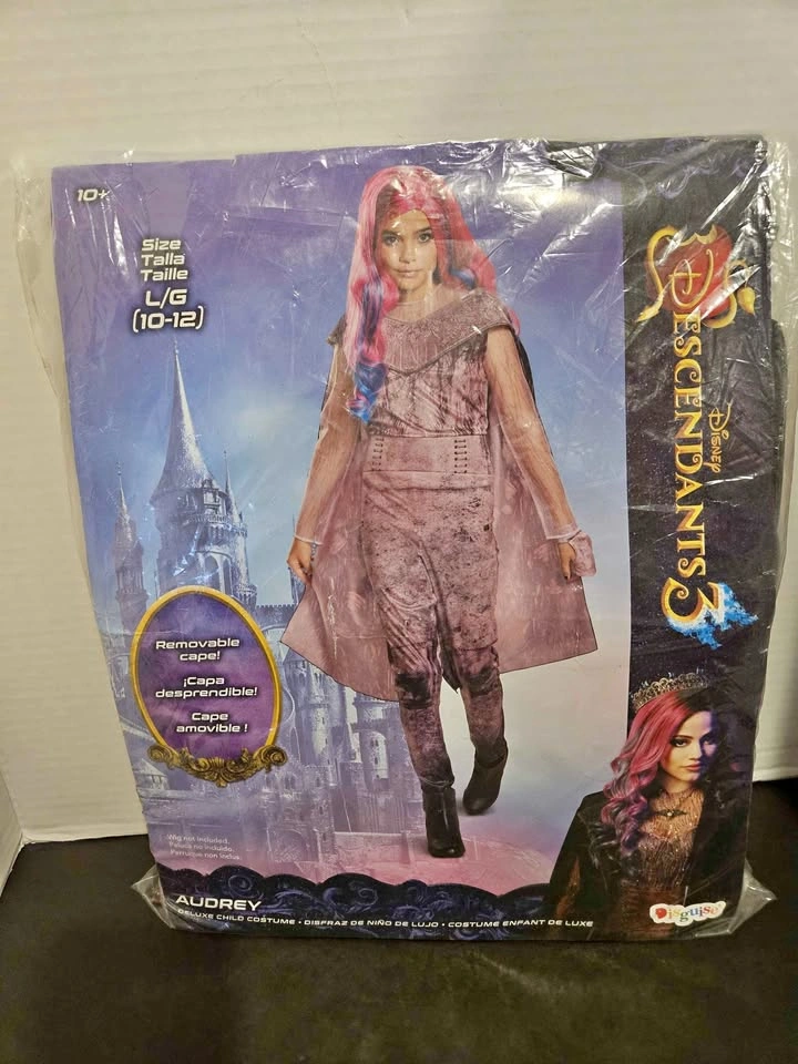 New Disney Audrey Descendants 3 Costume L/G 10-12