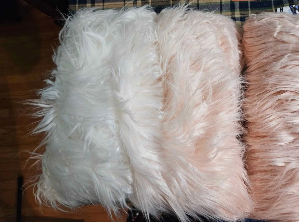 New Two 16x16 Fluffy Pink and White Pillows - $15 for both - photo 5
