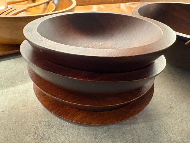 MCM Baribocraft wooden bowls set. - photo 2