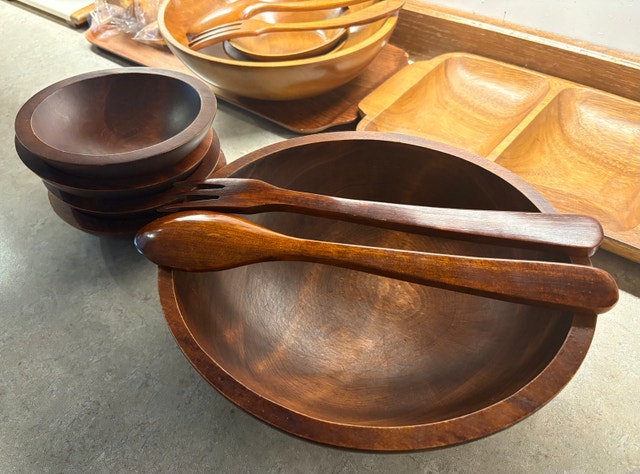 MCM Baribocraft wooden bowls set. - photo 4