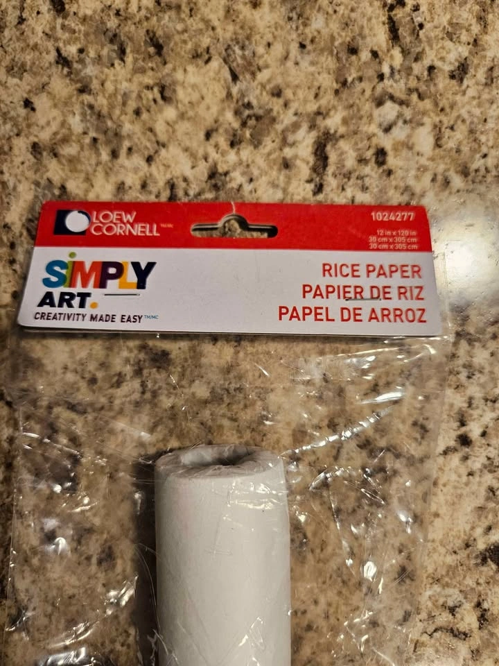 New Simply Art Rice Paper 12 x 120 inches - photo 3