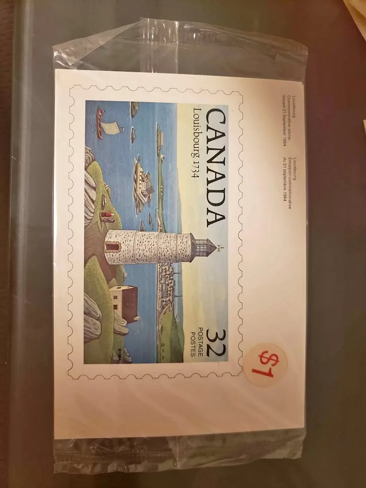 Canada Post, 1984 Stamp Post Card, Set of 4 Sealed thumbnail