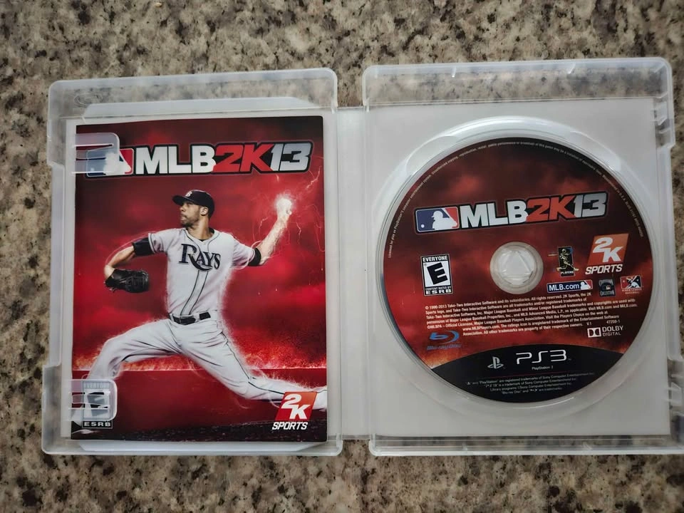 MLB 2K13 - PlayStation 3 - PS3 - Baseball Game - W/ User Manual - photo 2