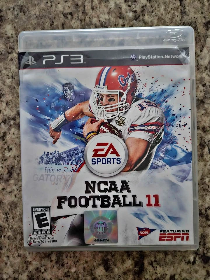 NCAA Football 11 Sony PlayStation 3 PS3 Game Complete With Manua