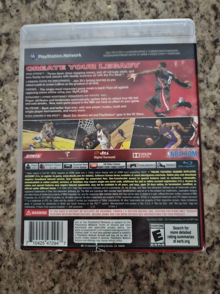 NBA 2K14 Sony PS3 Complete w/ Manual, Tested - photo 3