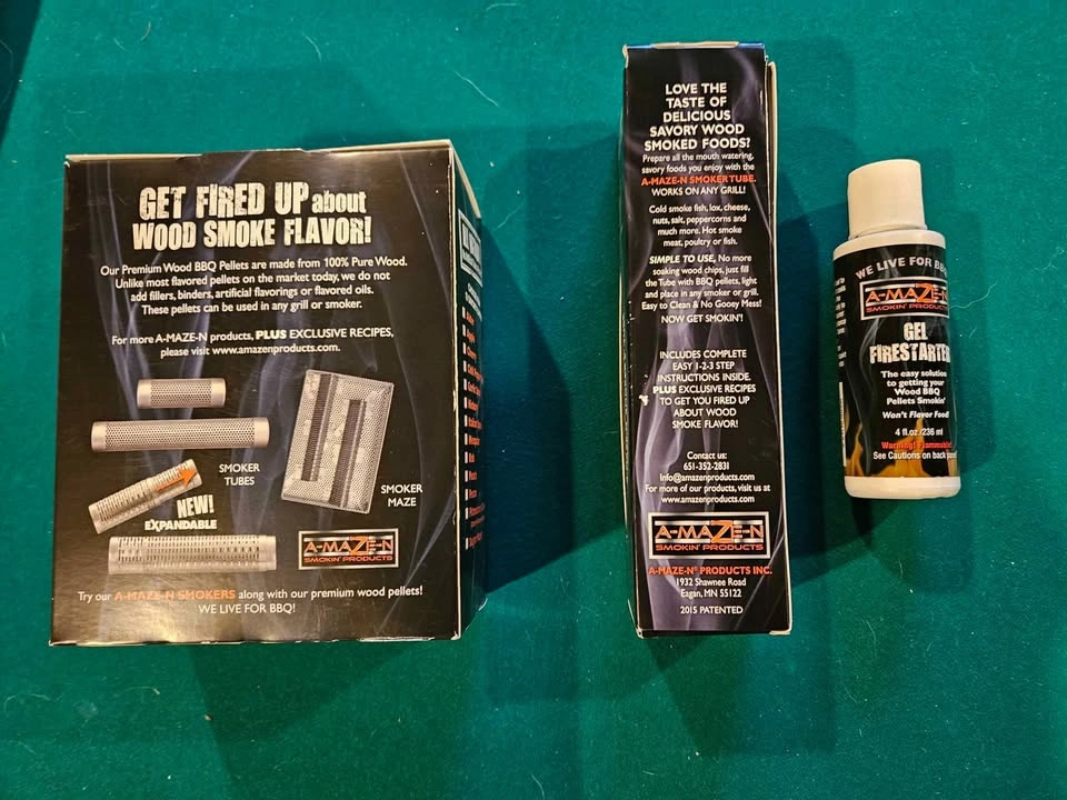 Amazen BBQ Smoker Pellets, Gel Starter, Tube - photo 2