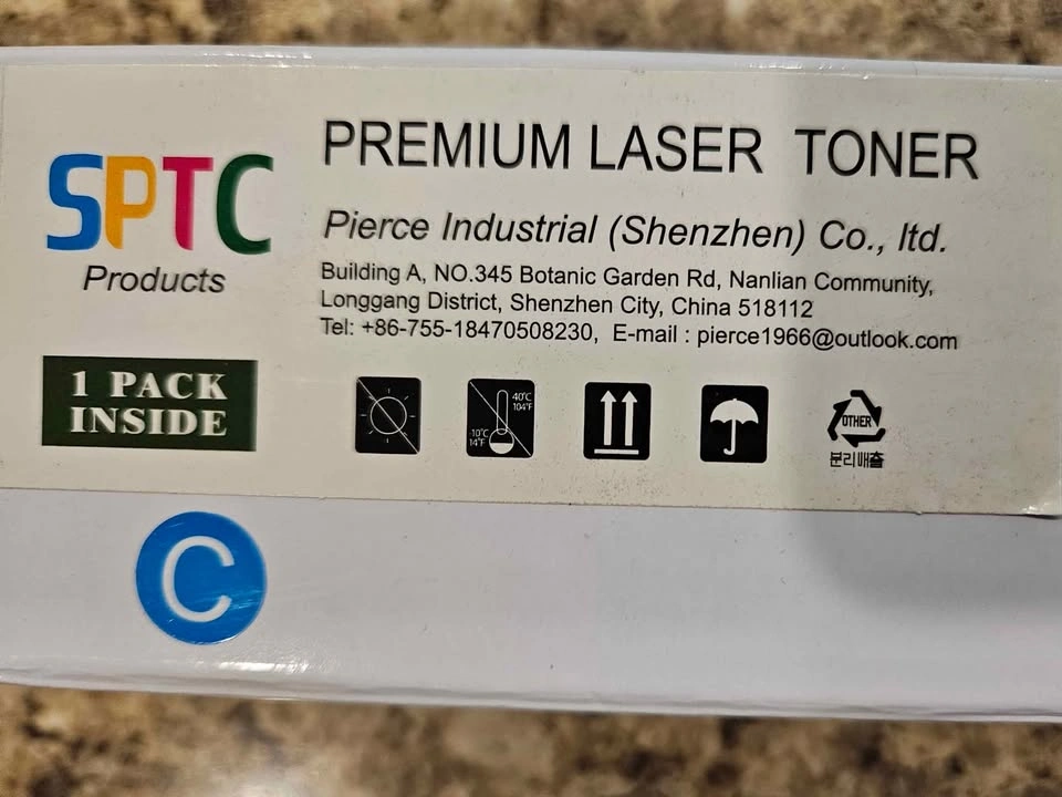 New LD Compatible Toner for Dell H625cdw H825cdw S2825cdn (Cyan) - photo 4