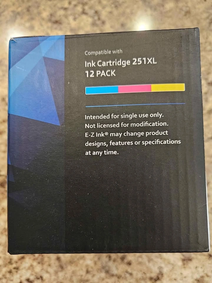 New Ultra Sharp 251XL Ink Package - 3 Yellow, 2 Cyan, 2 Magenta - photo 3