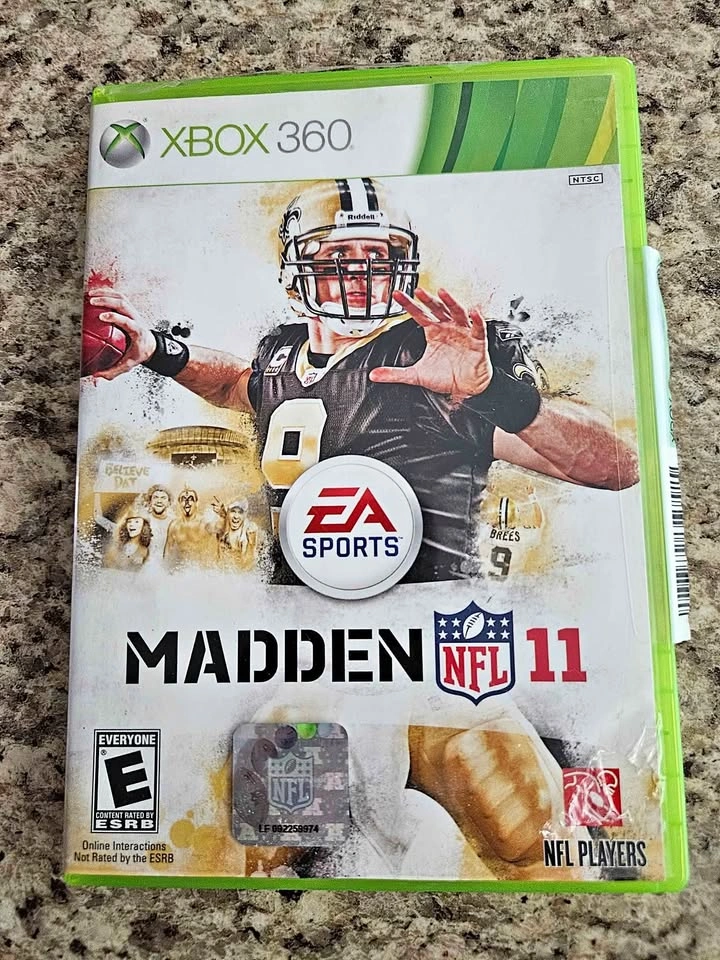 Xbox 360 Madden 11 NFL EA Sports Video Game