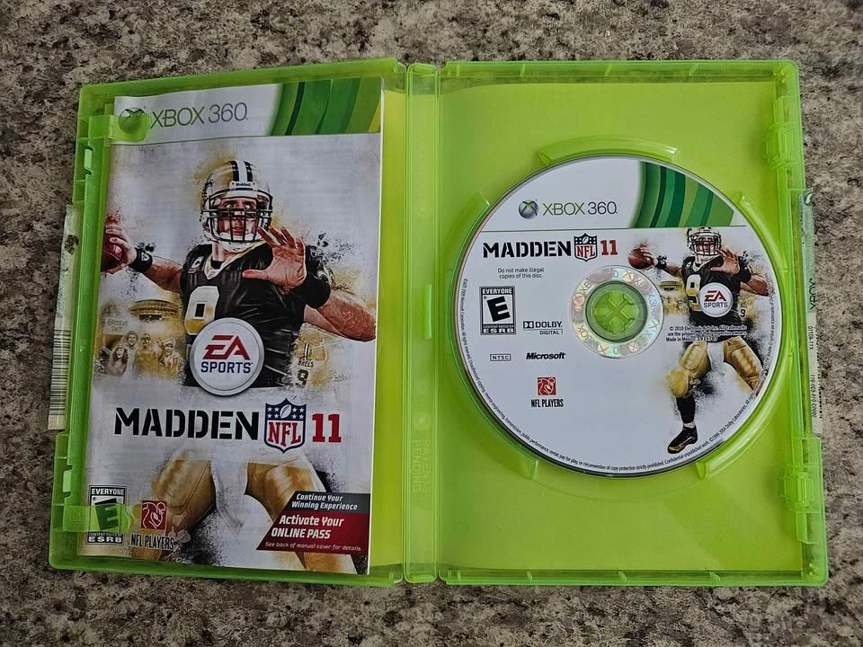 Xbox 360 Madden 11 NFL EA Sports Video Game - photo 3