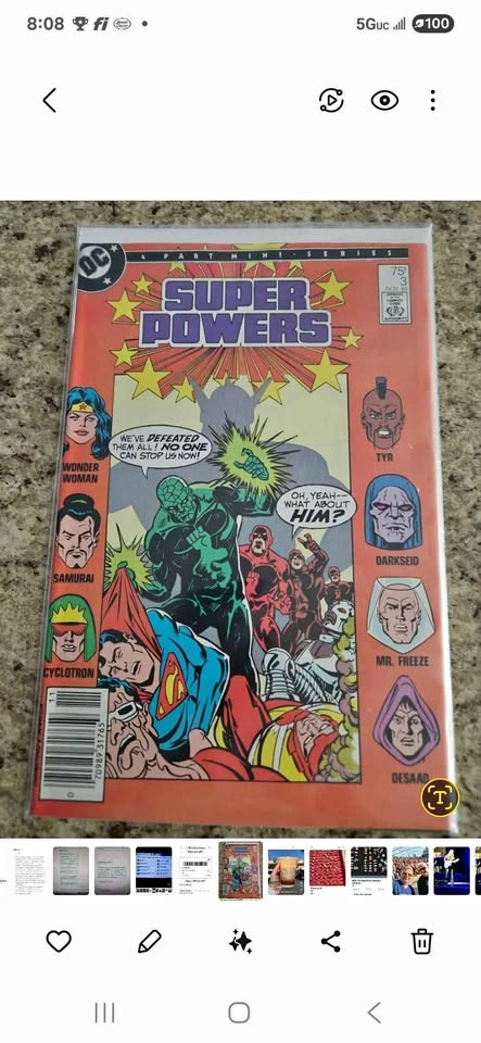 Super Powers #3 (DC Comics November 1986)