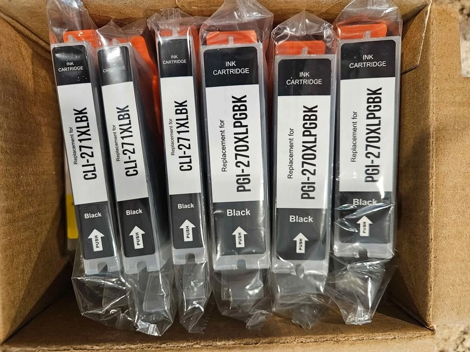 New Box of 15 Ink Replacement Cartridges for 270 271 XL Black an - photo 4