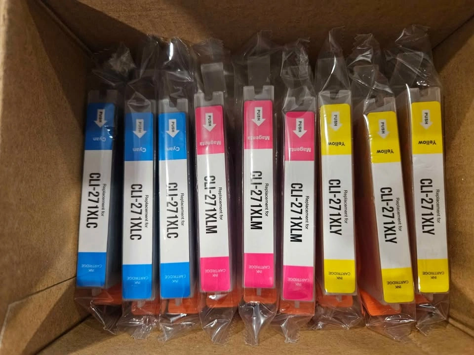New Box of 15 Ink Replacement Cartridges for 270 271 XL Black an - photo 5