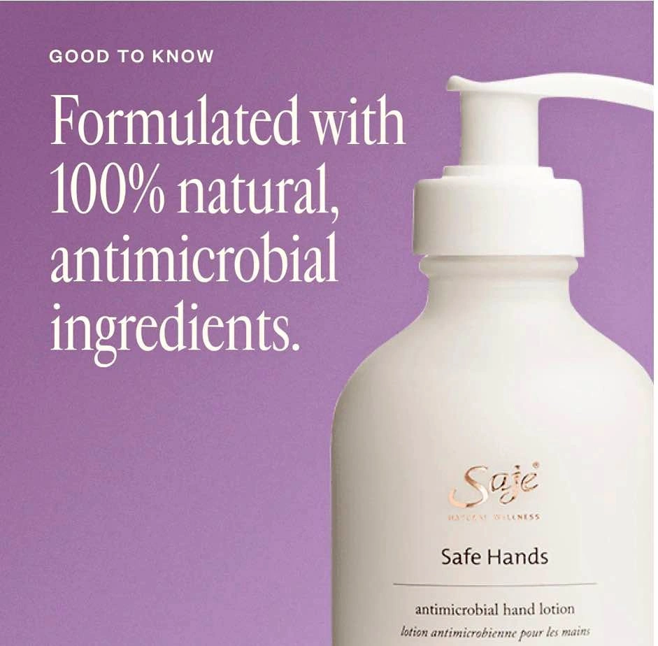 Saje Safe Hands Lotion 240ml