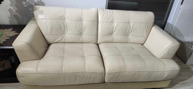 Genuine Leather Loveseat - photo 2