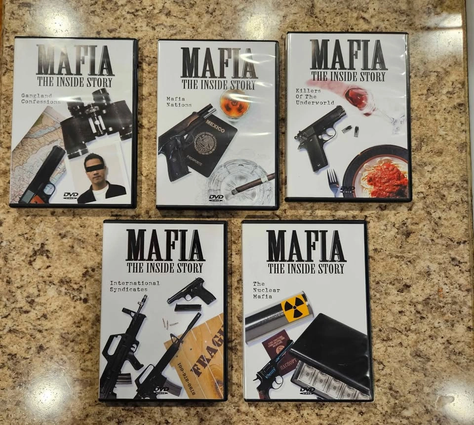 New MAFIA the Inside Story 5 DVD Box Set - photo 4