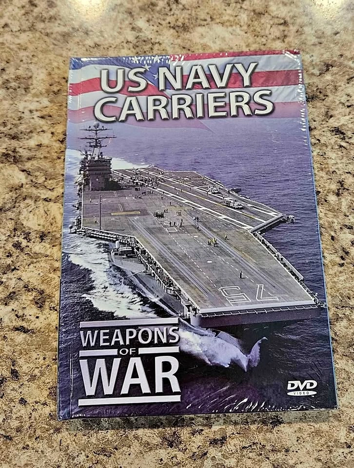 New Unopened US Navy Carriers DVD