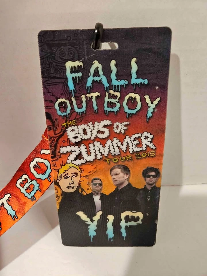 Fall Out Boys 2015 Backstage Pass Replica - Boys of Zummer Tour