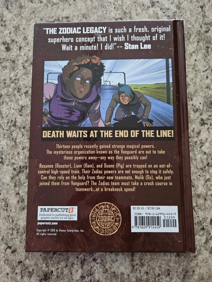 Zodiac Legacy #2: Power Lines by Stan Lee & Stuart Moore (2016, - photo 2