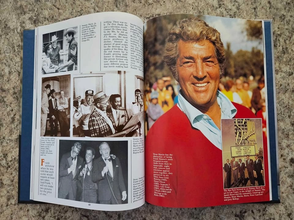 1997 Vintage Frank Sinatra Ol' Blue Eyes Remembered Biography - photo 5