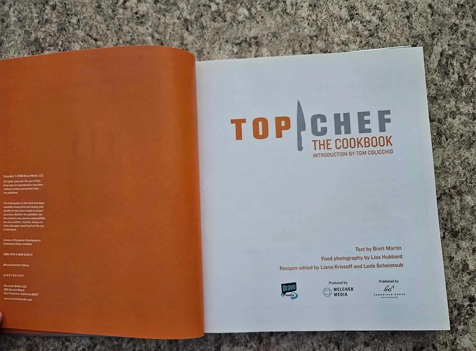Top Chef The Cookbook by Tom Colicchio Special Edition 2008 - photo 2