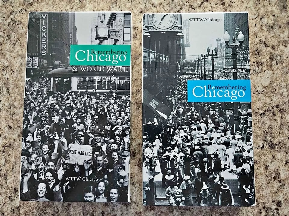 Remembering Chicago 1920s-1940s VHS WTTW Documentary