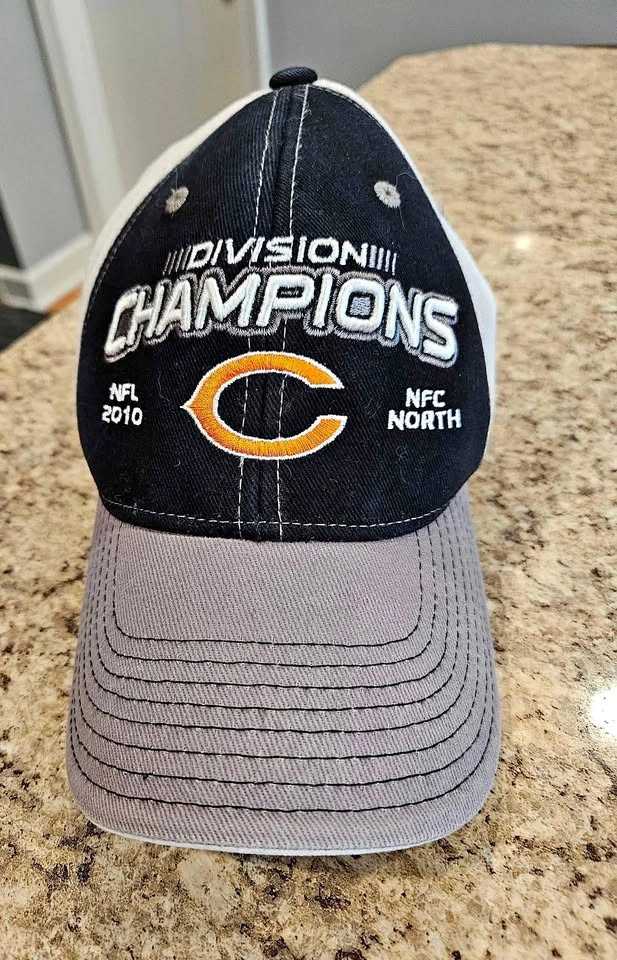 NFL Chicago Bears 2010 Division Champions Reebok Cap Hat