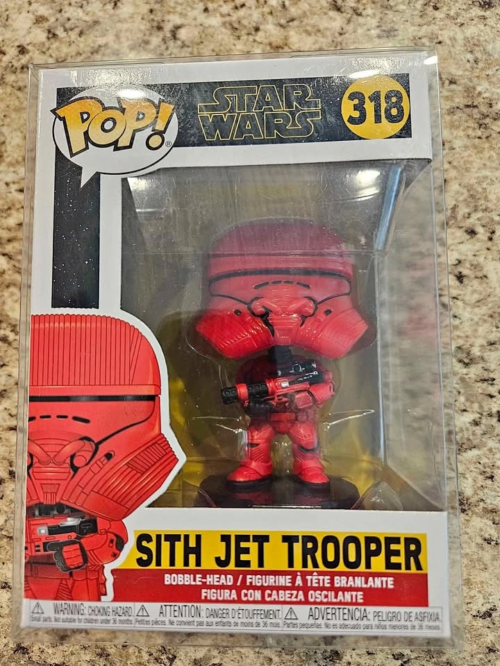 Funko Pop! Sith Jet Trooper - #318 - Star Wars - Vinyl Figure