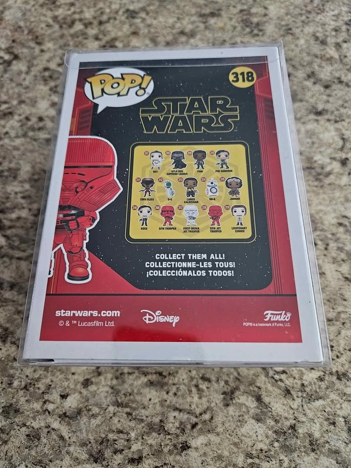 Funko Pop! Sith Jet Trooper - #318 - Star Wars - Vinyl Figure - photo 2