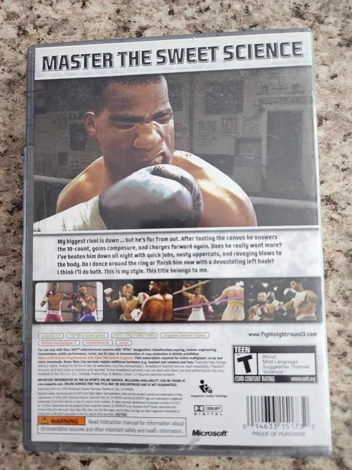 Fight Night Round 3 (Microsoft Xbox 360, 2006) - photo 2