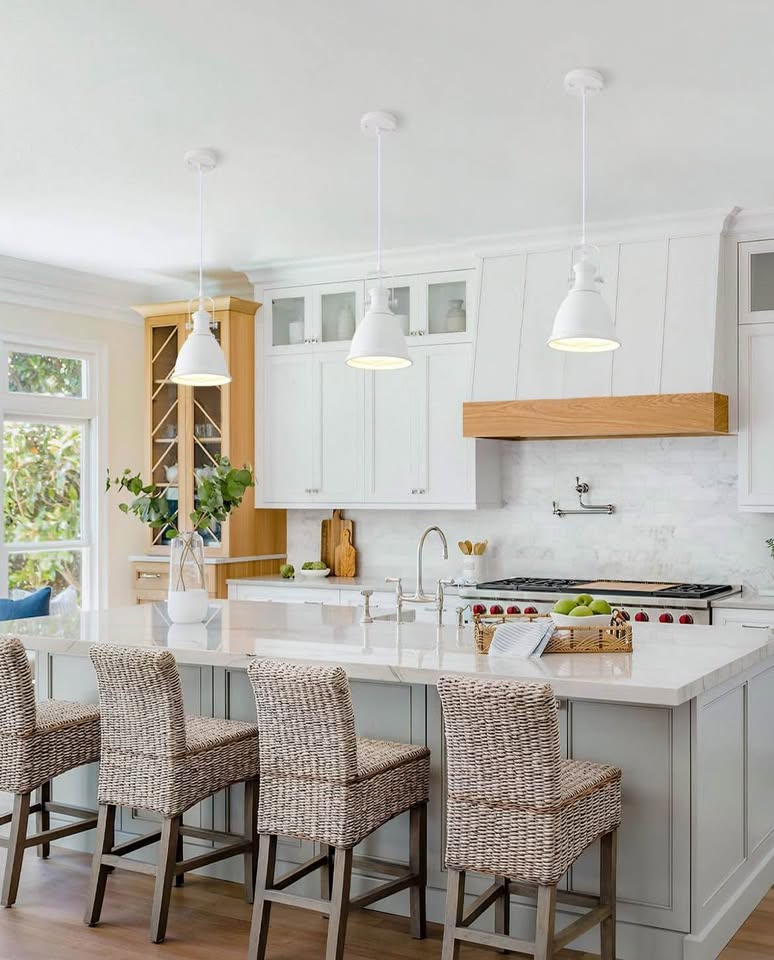 *NEW* White Pendant Lights Kitchen Island 3 Pack - photo 3
