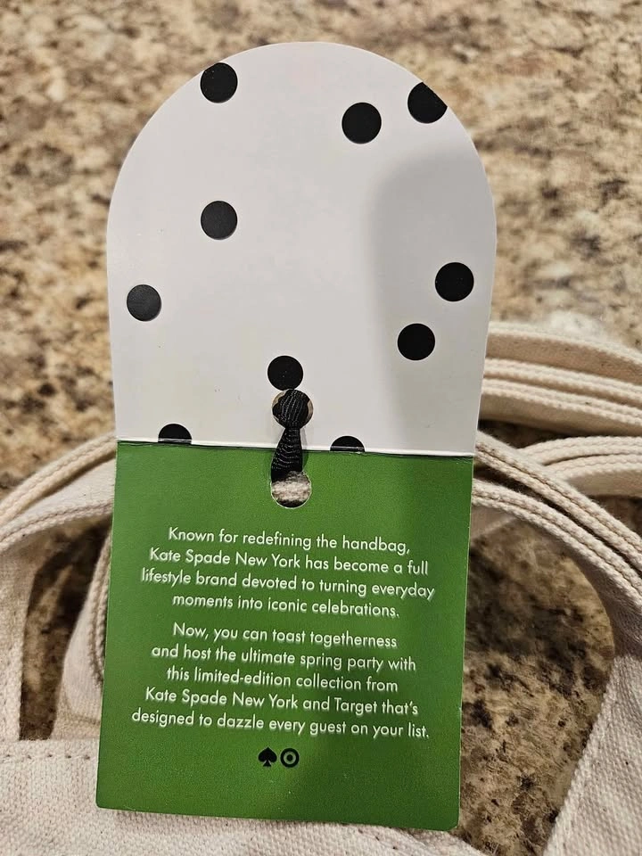 Kate Spade "Vino" Canvas Wine Tote Bag - photo 5