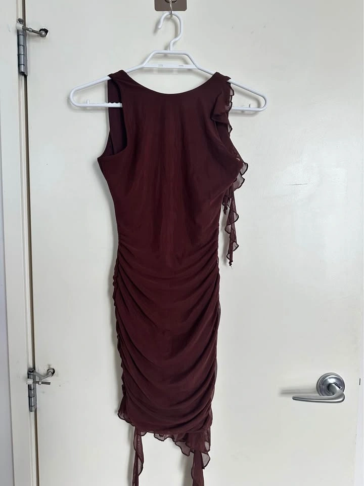 Oh Polly Backless Ruffled Dress – US Size 2 (Worn Once) - photo 3