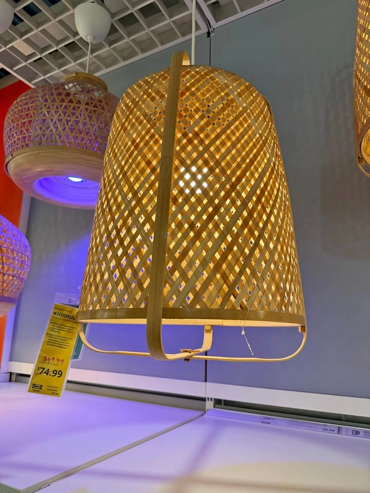 Pendant Bamboo Lamp