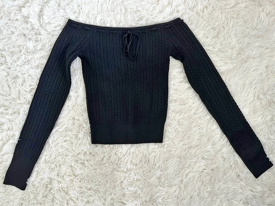 Hollister Off-Shoulder Knit Sweater