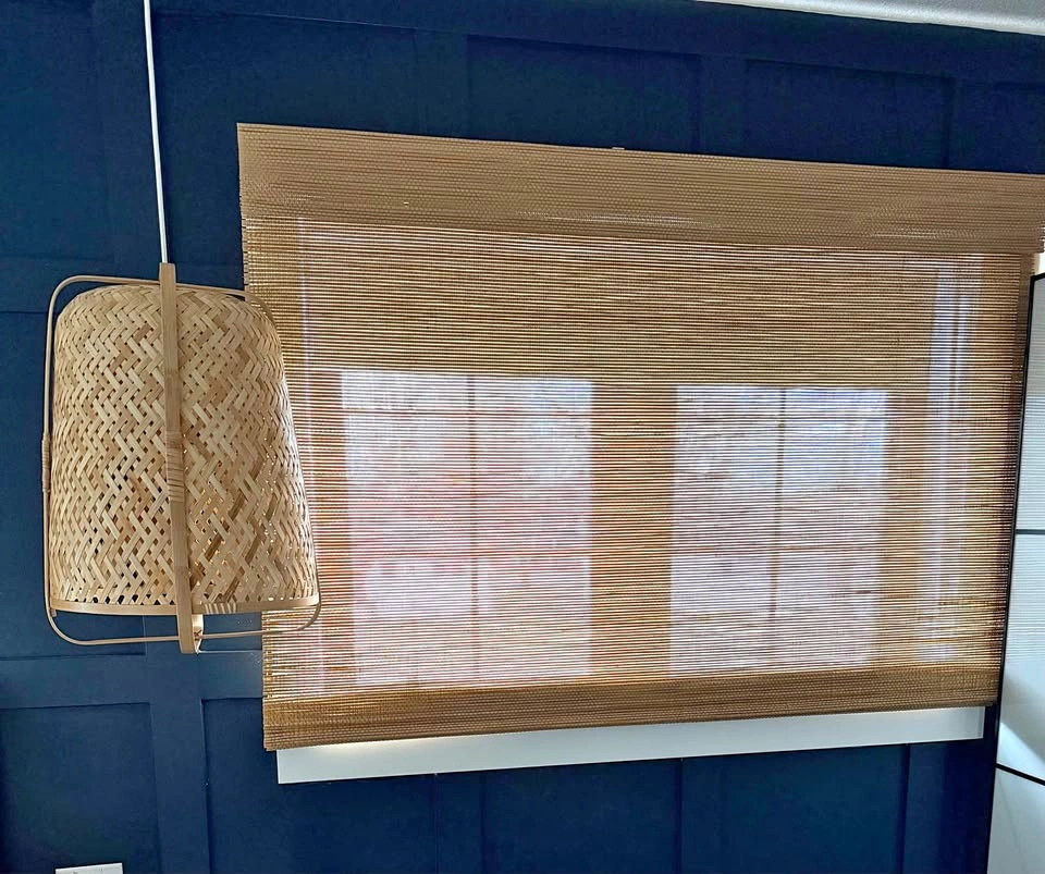 Cordless Bamboo Shades