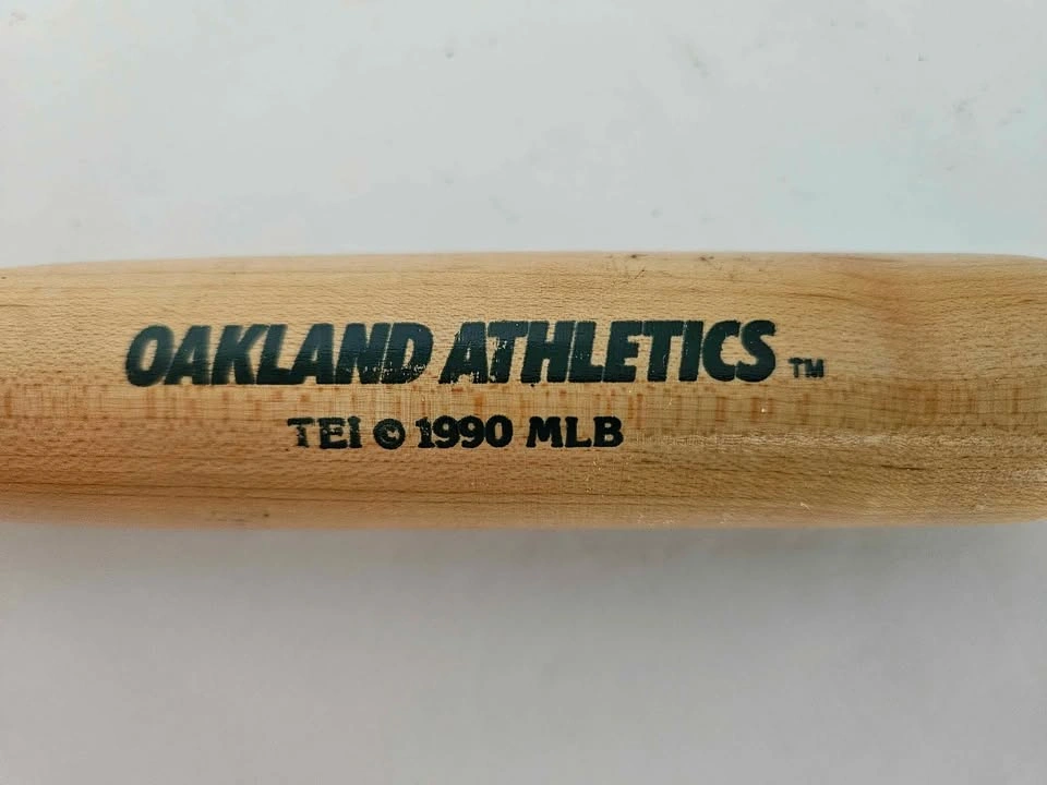 1990 Oakland Athletics Mini Baseball Bat - photo 2