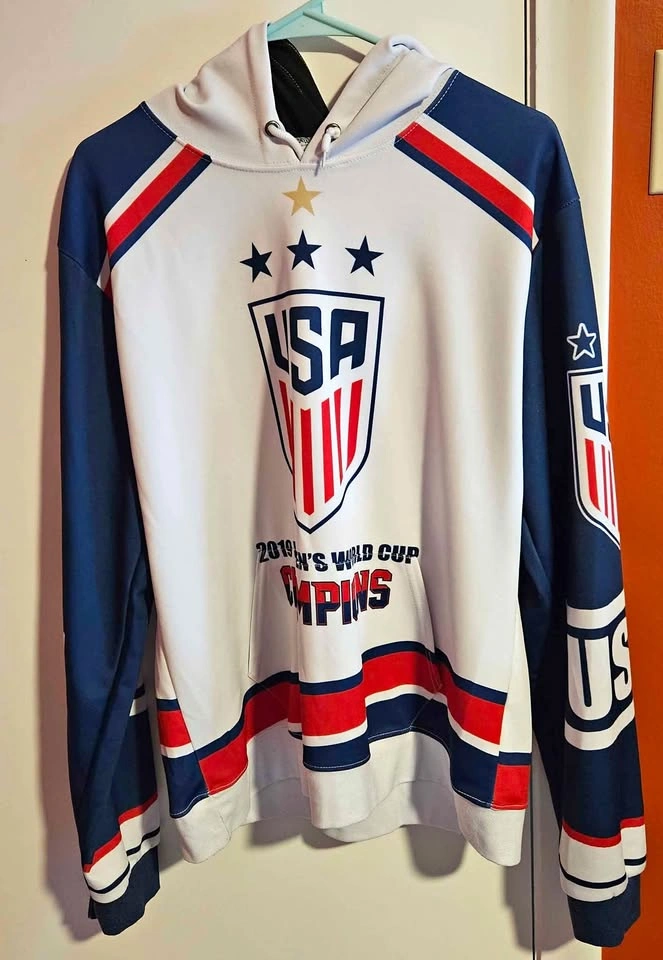 2019 Women's World Cup Soccer Champions Hoodie L